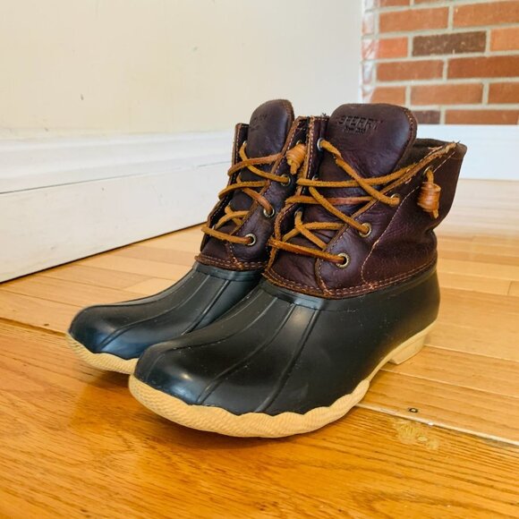 Sperry Top-Sider Saltwater Duck Boots Women's Brown - US 8 - Picture 3 of 14
